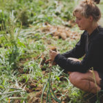 Full Sun Farm volunteer